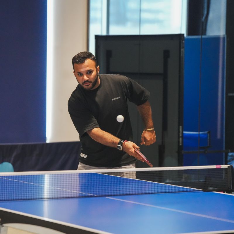 Book a table tennis near you at ISD Table Tennis in Dubai Sports City