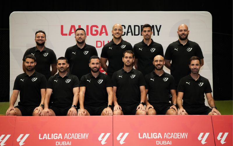 Football Coaches of LaLiga Academy Dubai at ISD Dubai Sports City in Dubai Sports City