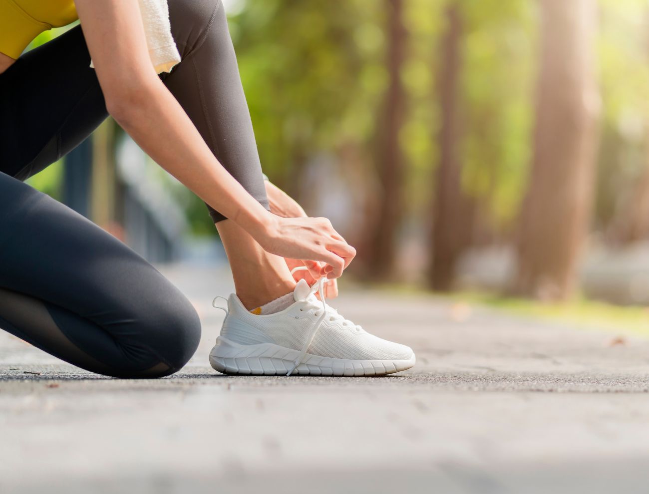 Appropriate Footwear for running is important to prevent injuries