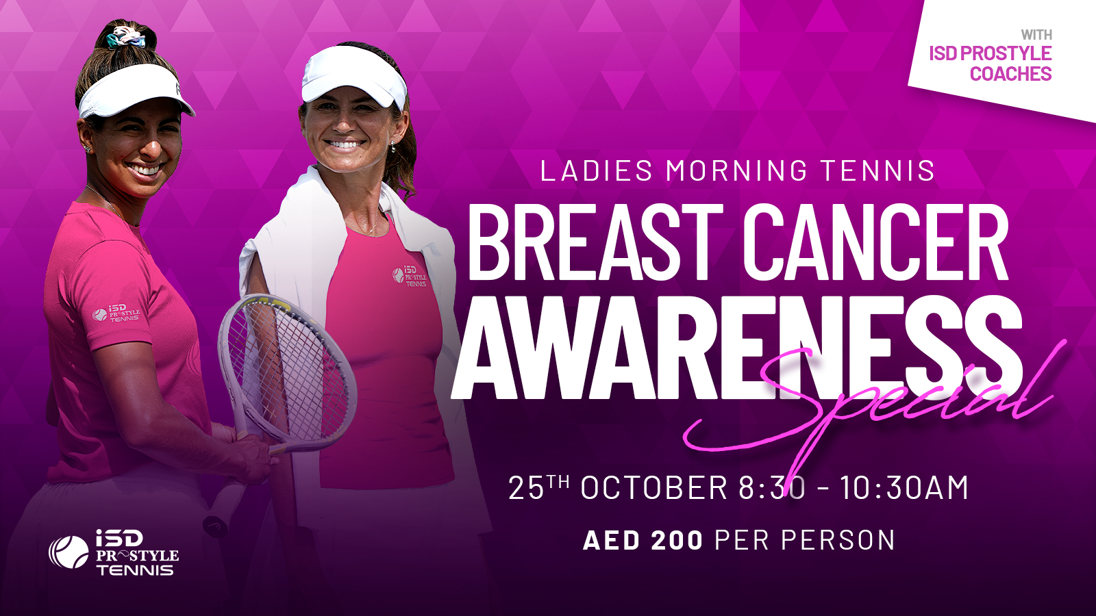 Breast-Cancer-Awareness-Special Ladies morning tennis