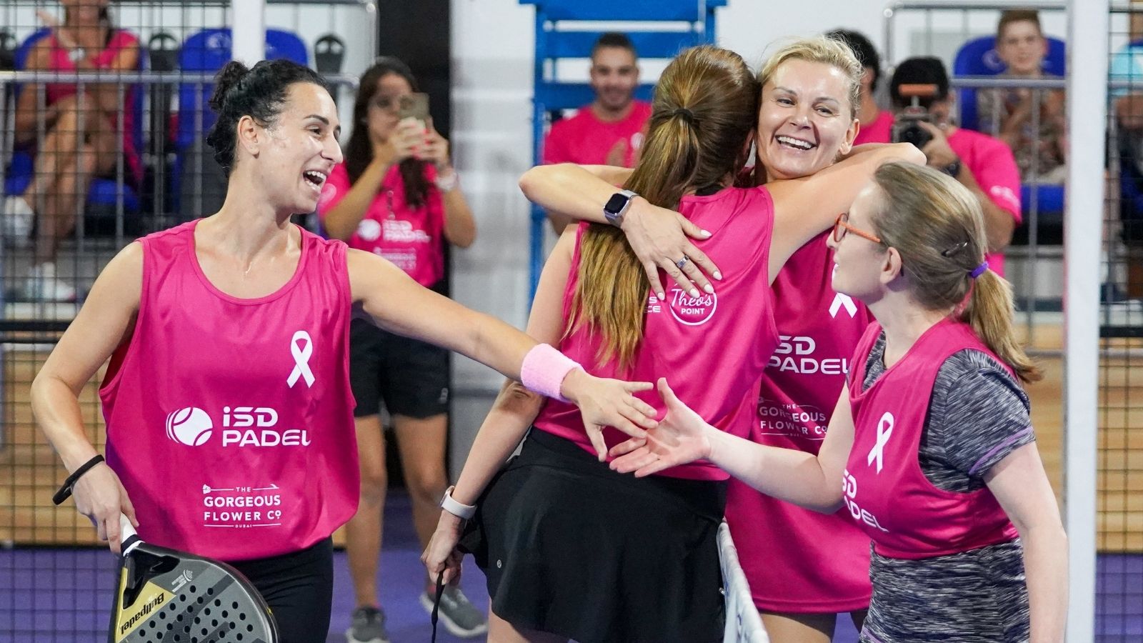 Breast Cancer Awareness Tournament at ISD Padel in Dubai Sports City