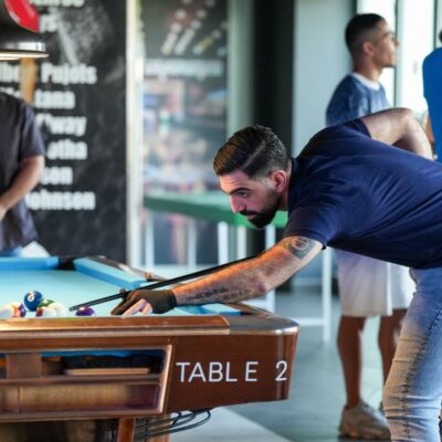 Pool tournaments at Kickers Sports Bar in Dubai Sports City