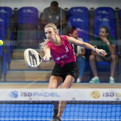 Women taking part in ISD Padel's annual breast cancer awareness tournament in Dubai Sports City (3)