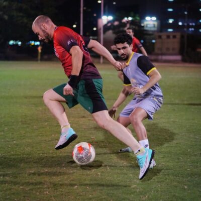 Week 5 of the corporate football league underway at ISD Football in Dubai Sports City (7)