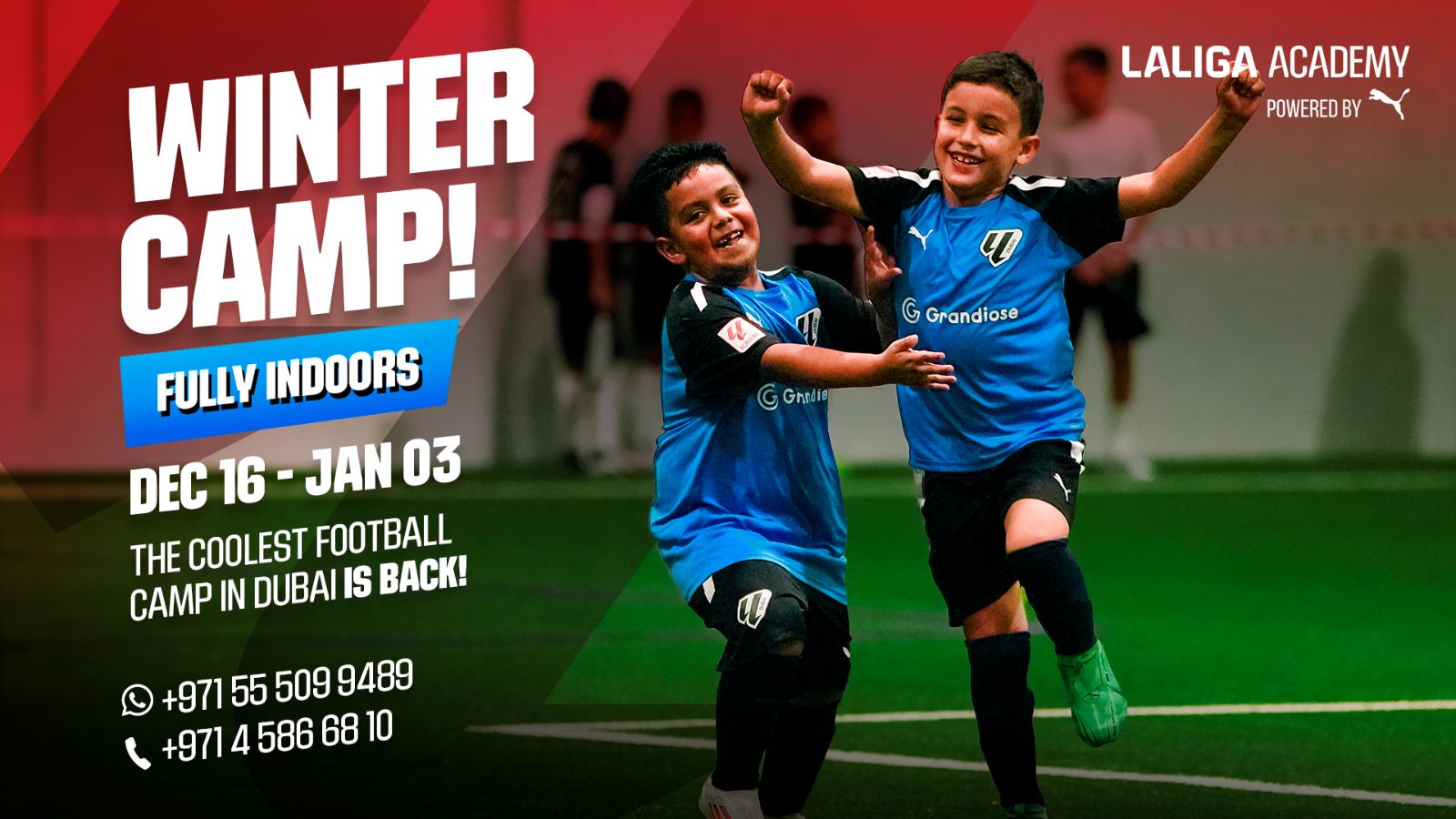 LaLiga Academy Dubai Winter Camp