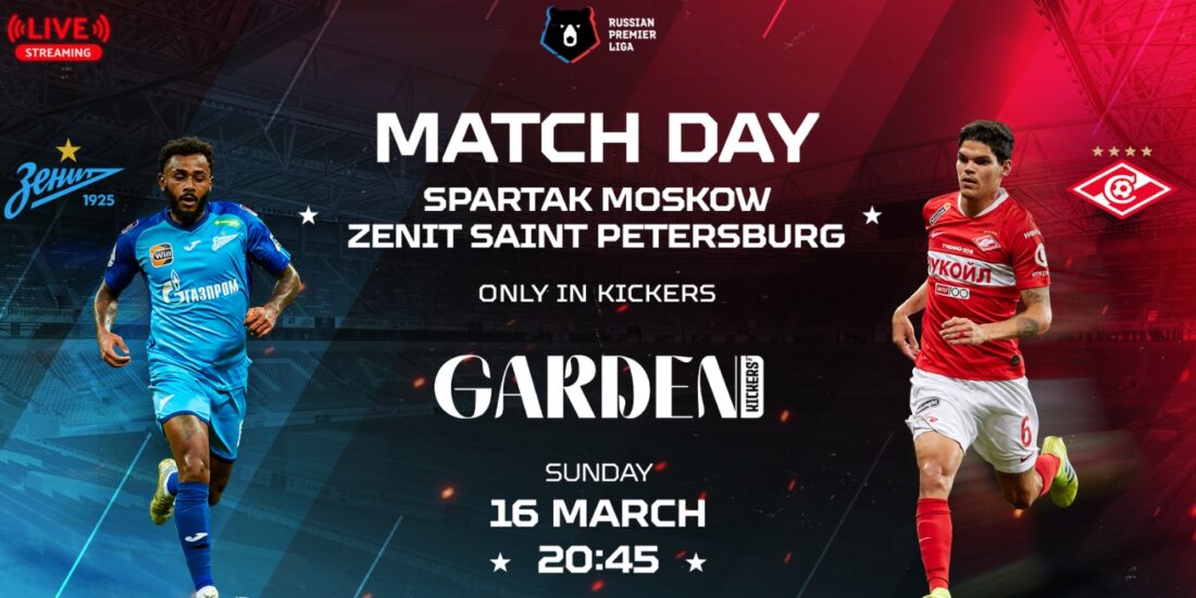 Russian Premier league live screening at Kickers Garden in Dubai Sports City - Offical partner of RPL in Dubai