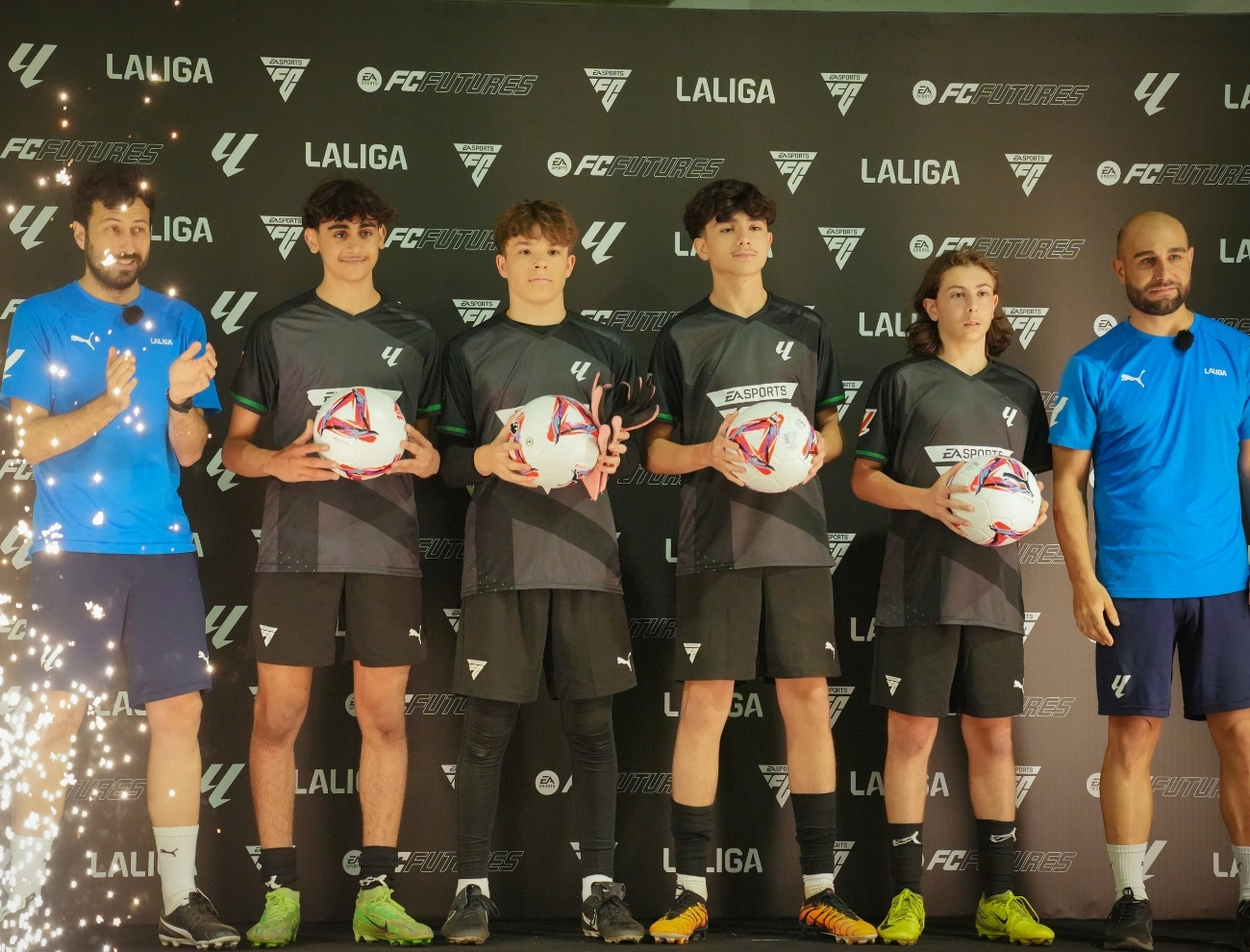 EA Sports FC Futures LaLiga Next Gen Draft held at ISD Dubai Sports City